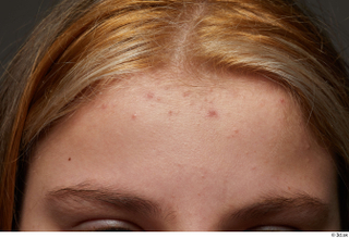  HD Face skin references Estefania Alvarado eyebrow forehead skin pores skin texture 0002.jpg